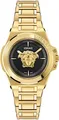 Produktbild: Versace VE8D00624 Hera Lady schwarz gold Edelstahl Damen Uhr NEU