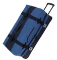 Produktbild: Trolley Reisetrolley Herren Damen Elephant Travel Trolly XXL Koffer 120 Liter 80 cm Reisetasche groß Gepäck Reise Tasche (Blau-Schwarz 13032)
