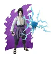 Produktbild: Bandai - Anime Heroes Beyond - Naruto Shippuden - Figurine Anime Heroes Beyond 17 cm - Gelenkige Sasuke Uchiha-Figur - Marke verflucht: Zustand 1 - Spielzeug für Kinder ab 4 Jahren - 37712