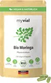 Produktbild: myvial® Bio Moringa Kapseln - Blattpulver aus Moringa Oleifera - 800 mg hochdosiert