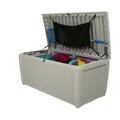Produktbild: Keter Poolbox Sumatra, 511 Liter, weiß Kissenbox Auflagenbox Gartentruhe Truhe
