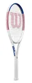 Produktbild: Wilson Tennisschläger Allure 105in/295g/Freizeit 2025 weiss/rosa/blau - besaitet -