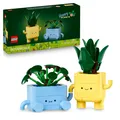 Produktbild: LEGO Botanicals Fröhliche Pflanzen - Spielzeug für Kinder mit 2 künstlichen Pfla