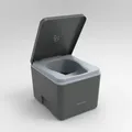 Produktbild: Trelino Evo Trenntoilette, Gr. S, anthrazit