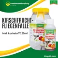 Produktbild: Kirschfruchtfliegenfalle inkl. Lockstoff Fruchtfliegen Biofalle Kirschfliegen