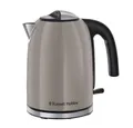 Produktbild: RUSSELL HOBBS Wasserkocher Colours Plus+ Mocha 28511-70, 1,7 l, 2400 W, Edelstahl, Schnellkochfunktion, Perfect-pour-Ausgustülle, Kalkfilter