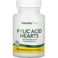 Produktbild: Natures Plus Folic Acid Hearts- 90 Tabletten