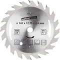 Produktbild: Wolfcraft Kreissägeblatt Wolfcraft Kreissägeblatt Ø 140 mm Bohrung Ø 12,75