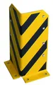 Produktbild: SCHULTE Lagertechnik Rammschutzecke L-Form, 400 mm - mit 4 Schraubankern, gelb/schwarz