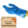 Produktbild: Ansell ActivArmr Winter-Arbeitshandschuhe, wärmebeständig & grifffest bei niedrigen Temperaturen, Kälteschutz-Handschuhe für Männer & Frauen, wasserdichte Handschuhe, Gr M (1 Paar)
