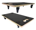 Produktbild: PROREGAL 2erSet Profi Transportroller Hercules 60x30 cm Schwerlast bis 200 kg mit 4 Gummirollen & Griff, Siebdruckplatte rutschfest, Rollbrett für Möbel Waschmaschine Möbelroller Pflanzen Werkstatt