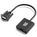 Produktbild: VGA auf HDMI Adapter Audio-Untersützung 1080P Auflösung VGA zu HDMI PC, Laptop