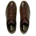 Produktbild: Tom Ford Herren Warwick Premium Leather Schuhe Luxus Leder Sneaker Weiches Lederfutter für hervorragenden Tragekomfort braun 44 EU
