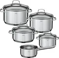 Produktbild: Rösle Elegance Topf Set 5teilig (16 cm, Pfannenset + Topfset, Edelstahl) (13141)