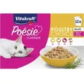 Produktbild: Vitakraft Poésie Classique Poultry Choice in Gelee Nassfutter Katze (12 x 85 g) 5 Packungen (60 x 85 g)