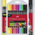 Produktbild: FABER-CASTELL Faber Castell Doppelfasermaler 10er Etui neon