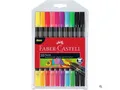 Produktbild: FABER CASTELL DOPPELFASERMALER NEON 10 STÜCK PACKUNG DOPPEL-FASERMALER