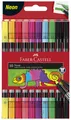 Produktbild: 10 FABER-CASTELL Doppelfasermaler Neon, 10er Etui