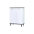 Produktbild: Sideboard  Landos , weiß , Maße (cm): B: 60 H: 81,4 T: 28.0