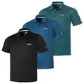 Produktbild: Regatta Funktionsshirt (3er-Pack) klassischer Look im funktionellen Gewebe bunt XXXL