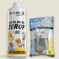 Produktbild: Best Body Nutrition 1 L Vital Drink Sirup Pfirsich-Maracuja + Dosierpumpe