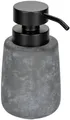 Produktbild: WENKO Seifenspender Sacile, Dosierspender aus hochwertiger Keramik, moderne Beton-Optik, 400 ml