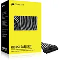 Produktbild: Corsair Premium Einzeln ummantelte Typ-5 PSU-Kabel – Pro Kit – Schwarz & Weiß