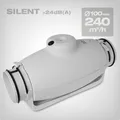 Produktbild: S&P Schallgedämmter Rohrventilator / Soler & Palau Rohrlüfter TD-250/100 Silent