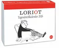 Produktbild: Loriot Tagesabreißkalender 2026: Kultiger Humor-Tischkalender, Abreißkalender für jeden Tag. Kalender 2026 zum Aufstellen oder Aufhängen. (Tagesabreißkalender Heye)