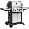 Produktbild: Gasgrill Signet 390 edelstahl/schwarz, mit Seiten- und Heckbrenner