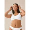 Produktbild: Naturana Minimizer-BH The Thursday (1-tlg) ohne Bügel, breite Träger, basic, bequem, weich, Entlastungsträger weiß 80