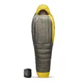 Produktbild: Sea to Summit - Spark Ultralight Daunenschlafsack Long (-1°C) - Mumienschlafsack mit Daunenfüllung - Körperlänge - 850+ Loft Ultra-Dry Down - 2 Jahreszeiten - Für Wanderungen - Grey & Yellow - 536g