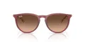 Produktbild: Ray-Ban Uni Rb4171 Erika Sonnenbrille, Gummi Lila/Rosa Farbverlauf Braun