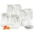 Produktbild: Einmachglas-Set aus Glas, 6-teilig
