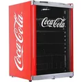 Produktbild: CUBES HC 166 E COCA COLA Getränkekühlschrank (115 l, E, 845 mm hoch, Rot)