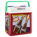 Produktbild: °CUBES Coca-Cola Elektrische Kühlbox I Popart Design I 25 Liter I Auto Kühlbox 12 Volt mit 2 Anschlüssen I für Auto, Strand, Camping & Festival