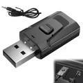 Produktbild: USB Bluetooth Sender Audio TV Adapter, 2-in-1 Bluetooth Sender Empfänger mit ...