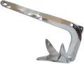 Produktbild: PONTTOR M Anker Bootsanker Bruce Anker Edelstahl A4 für Boot Yacht Schiff Marine Dinghy 2 kg