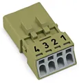Produktbild: 50 Stk. WAGO GmbH & Co. KG Stecker 4-polig 890-274 Steckverbinder Stecker
