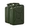 Produktbild: Oxid7 Benzinkanister Metall Kraftstoffkanister olivgrün 20L (2 St), Kanister Reservekanister Dieselkanister