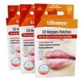 Produktbild: 10 HerpesPatches transparent  lindert Juckreiz & Schmerz, 3er Pack 3 x 1 Stück