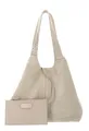 Produktbild: Coccinelle Leder Schultertasche C-Easy Handbag Suede Sandshell/Sandshell beige