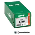 Produktbild: SPAX Universalschrauben T20 Senkkopf WIROX 0191010400355 4 mm x 35 mm, 1.000 St.