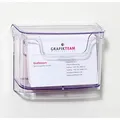 Produktbild: SIGEL Wandprospekthalter transparent bis 96,0 x 60,0 mm 10,5 x 4,5 x 7,6 cm, 1 St.