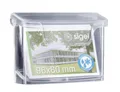 Produktbild: SIGEL LH326 Wetterfester Visitenkartenhalter für Außen mit Deckel, aus hochwertigem, glasklarem Acryl, kein Vergilben, für DIN A8 quer
