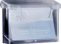 Produktbild: Sigel Visitenkartenbox acrylic Outdoor Anzahl der Fächer:1 60 Karten Transparent 1St.
