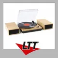 Produktbild: Fenton RP165L Plattenspieler-Set Helles Holz