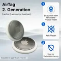 Produktbild: ✅ Apple AirTag 2. Generation (2026) NEU✅  Lautlos Lautsprecher deaktiviert Stumm