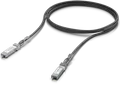Produktbild: UbiQuiti 10 GBase Direktanschlusskabel SFP+ zu 3 m 6 mm passiv Schwarz (UACC-DAC-SFP10-3M)