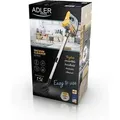 Produktbild: Adler Ad 7036, 800 W, 1,5 Liter, Besen-staubsauger, Grau & Gelb